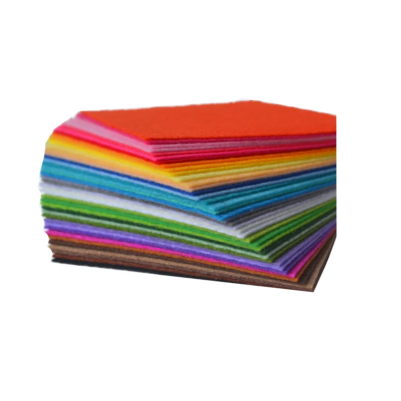 Фетровая ткань Нетканая полиэстер войлок игла лоскутное шитье поделки для кукол