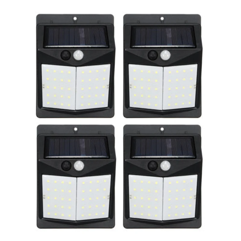 Настенный светильник на солнечной батарее с датчиком движения система