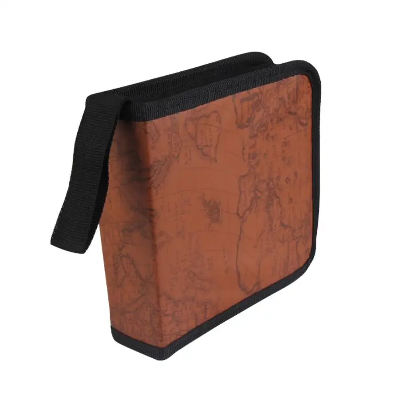 40CD держатель для хранения DVD дисков переносной чехол органайзер рукав кошелек