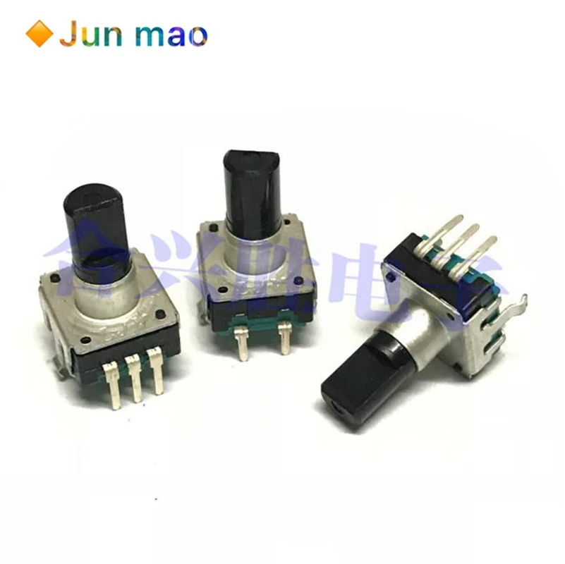 5 шт. 360 градусов Поворотный кодировщик EC12 RE12 аудио кодирование 5Pin 24 позиции с