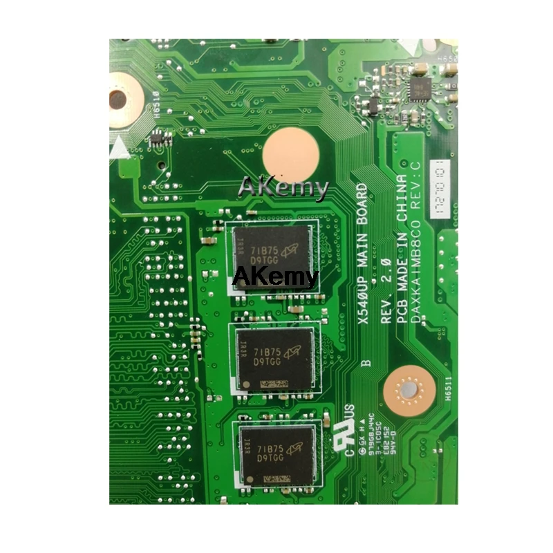 Сервис обмена материнская плата для ноутбука For Asus X540U X540UA X540UV PM/GM|Материнские