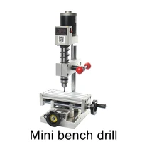 miniature high precision mini multi function workbench bench drill milling machine cross sliding table dovetail carriage vise