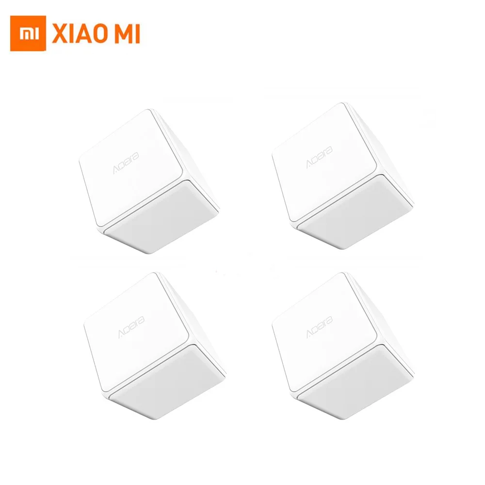 Xiaomi Aqara контроллер магического Куба Zigbee версия управляется шестью действиями для