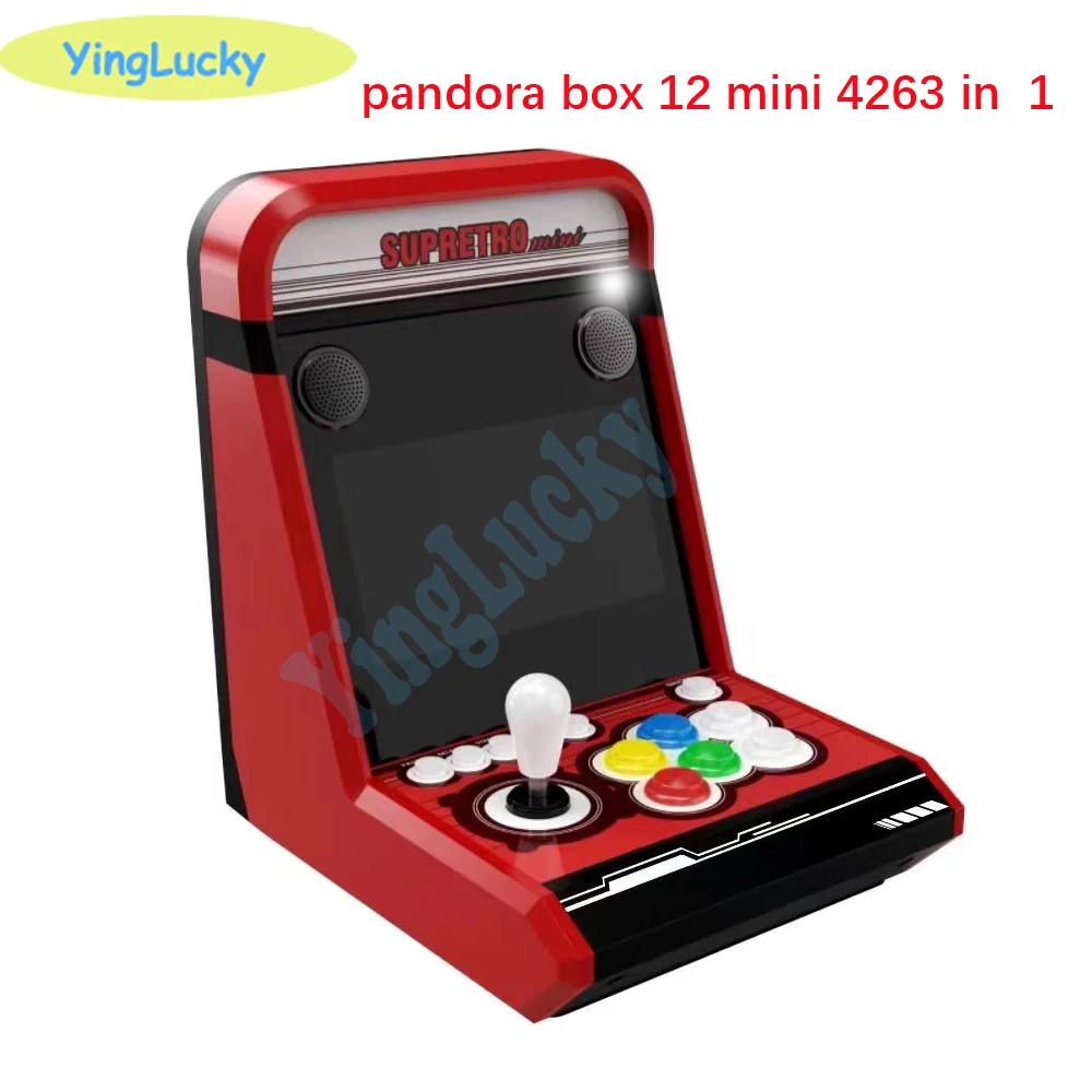 Новая аркадная мини-палка 7 дюймов с 3d играми pandora 4263 игровые консоли для показа