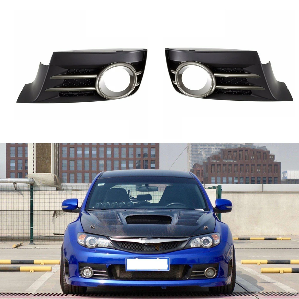 

Левый Правый фонарь для Subaru Impreza WRX STi 2008-2010, передний бампер, воздухозаборник, противотуманная фара 57731FG280, черный