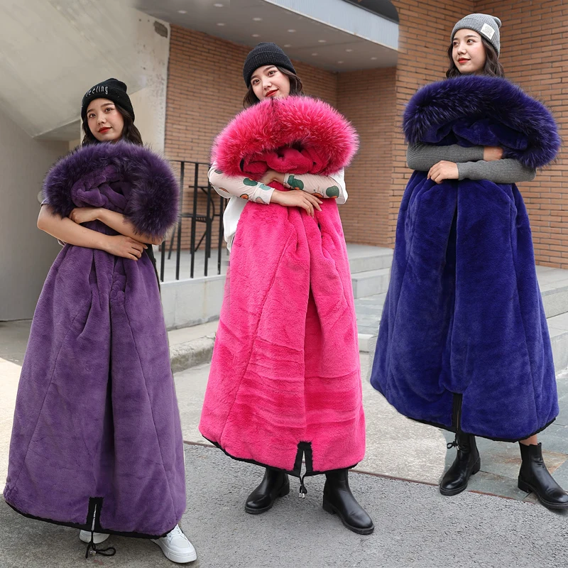 2019 на осень и зиму новая пуховая куртка Женская Корейская версия длинный абзац