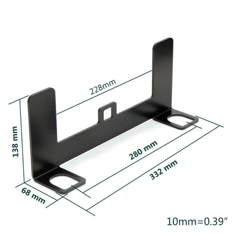 

85DE Universal Car Safety Seat Belt Mount Latch Bracket Child Seat Restraint Mounting Kit for ISOFIX Connector