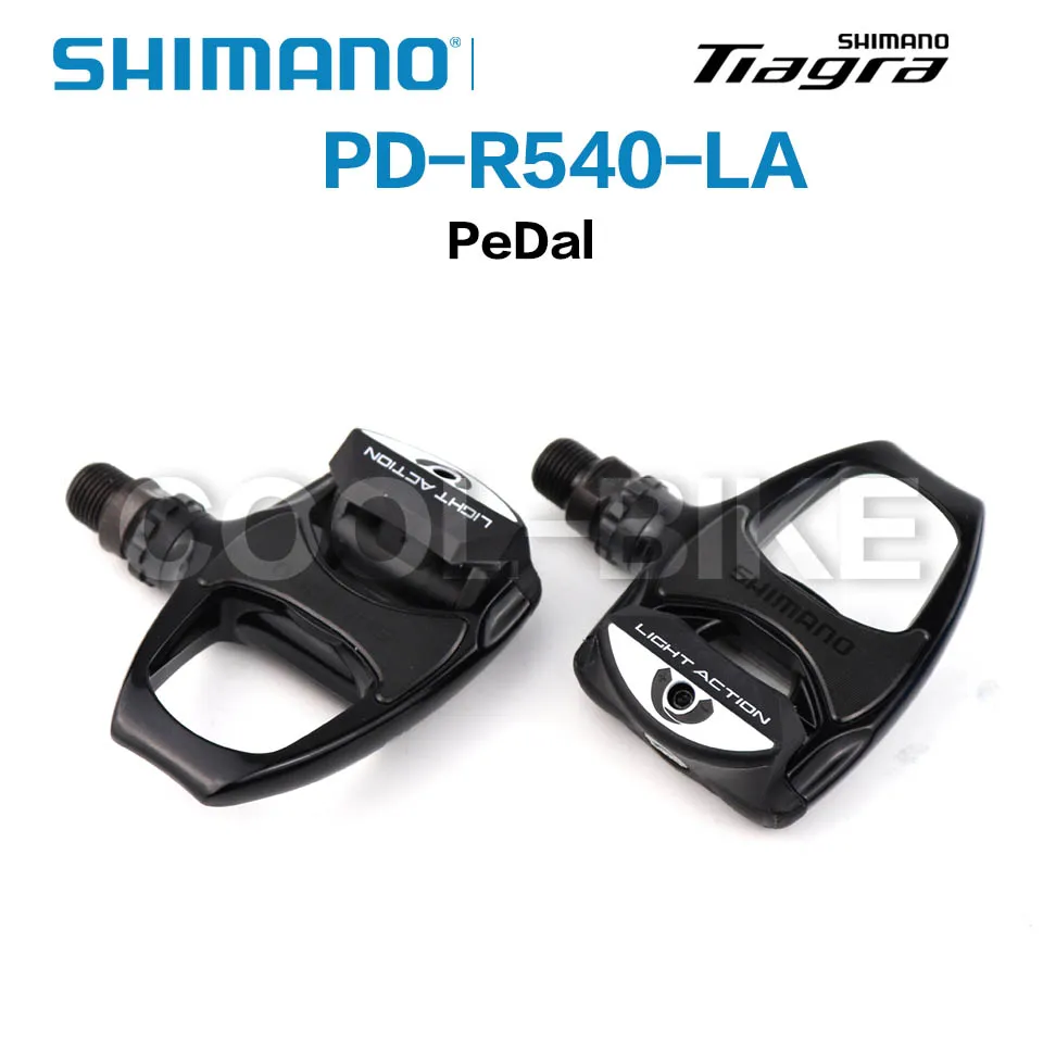 SHIMANO PD R540 LA Road bicycle pedal Light Action SPD-SL Bike Pedals Include SM-SH11 Self-locking Cleats Shimano genuine goods | Спорт и