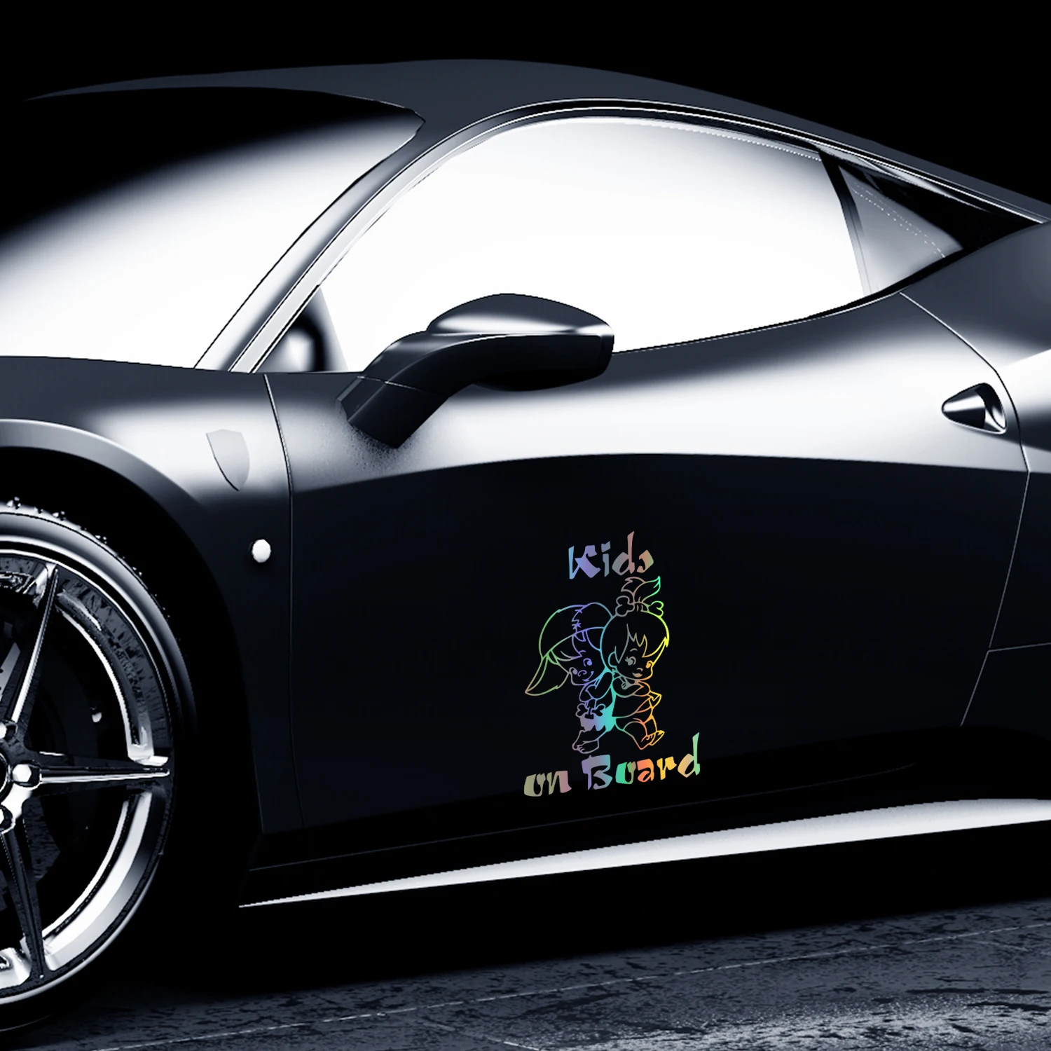 По индивидуальному заказу Стикеры s наклейки для маленьких детей на борту