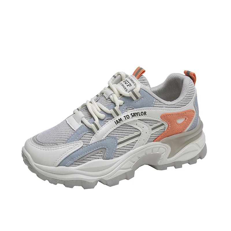 

Женские туфли Торре Весна 2021 Новинка дышащие студенческие кроссовки на платформе женская уличная обувь