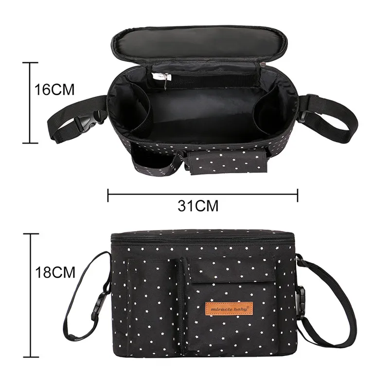 Органайзер для детской коляски сумка подгузников крючок подвесная коляска мам