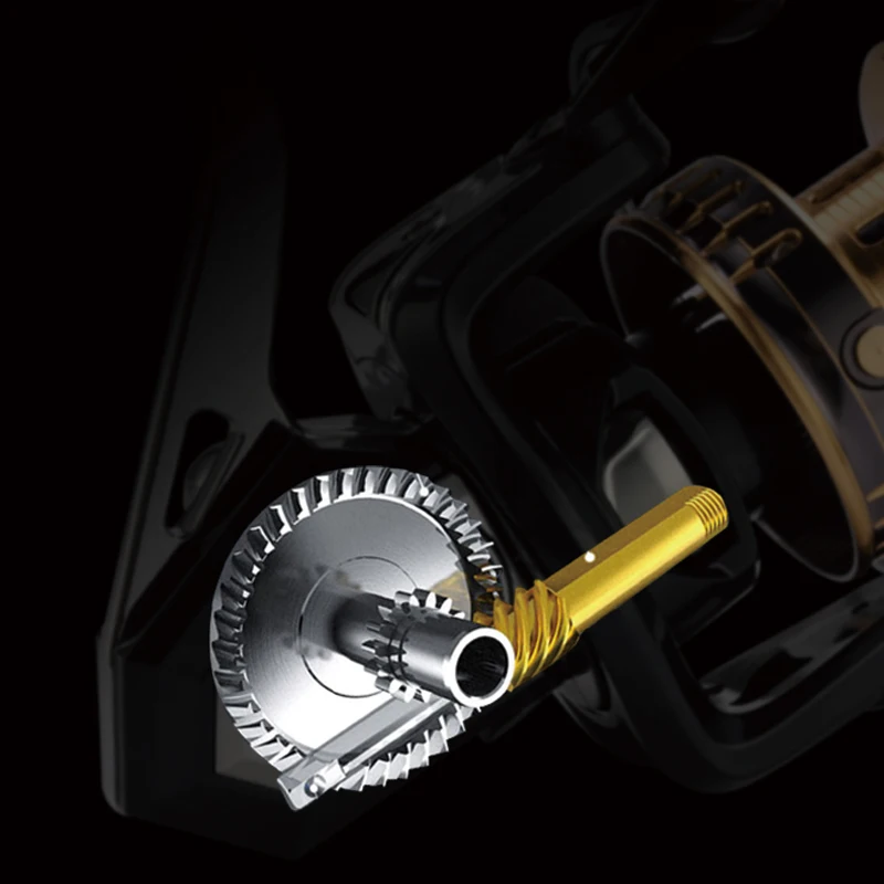 Mavllos 12000 длинная литая Рыболовная катушка для приманки полностью металлический