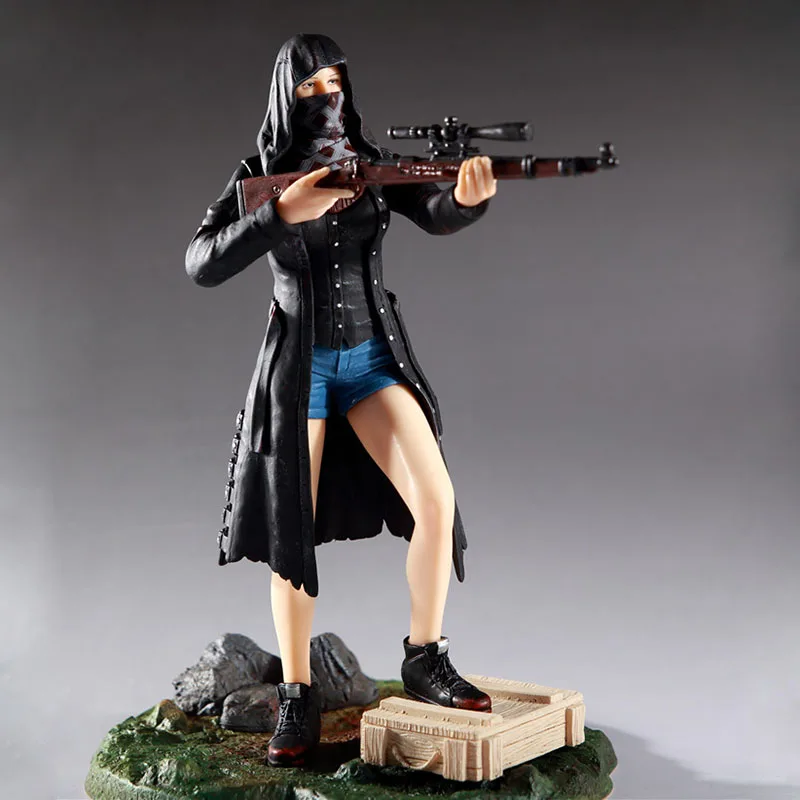 Фигурка игрока Unknown s Battle Grounds кукла-модель PUBG из ПВХ 24 см игровая фигурка