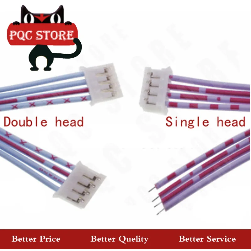 10PCS JST XH2.54 XH 2.54mm Single/Double Head Wire Cable Connector 2P/3/4/5/6/7/8/9/10P12 Pin Pitch Red Blue Male Female Plug |