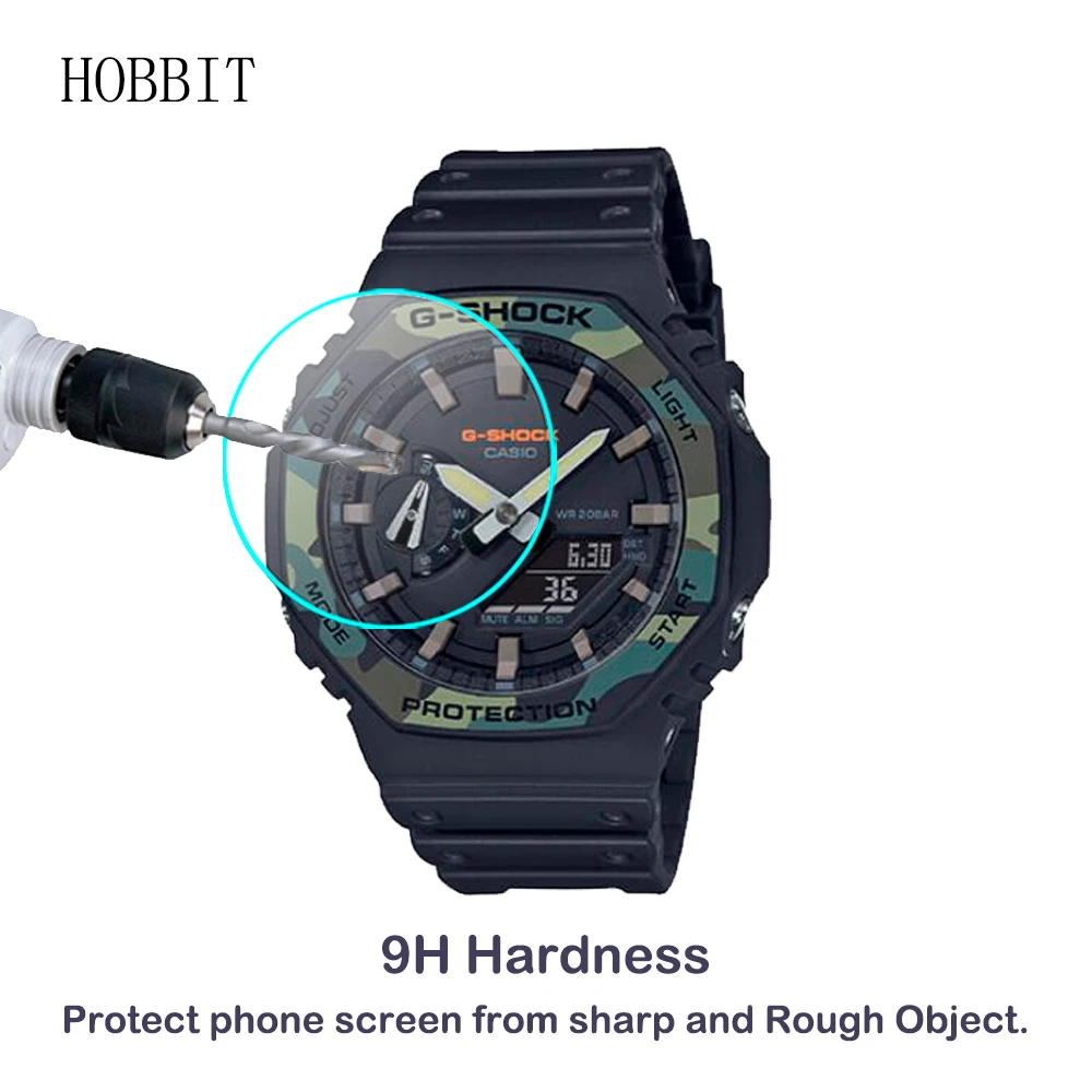 2 шт. взрывозащищенное стекло для Casio G SHOCK GA 2110SU 2000SU 1 апреля прозрачное закаленное