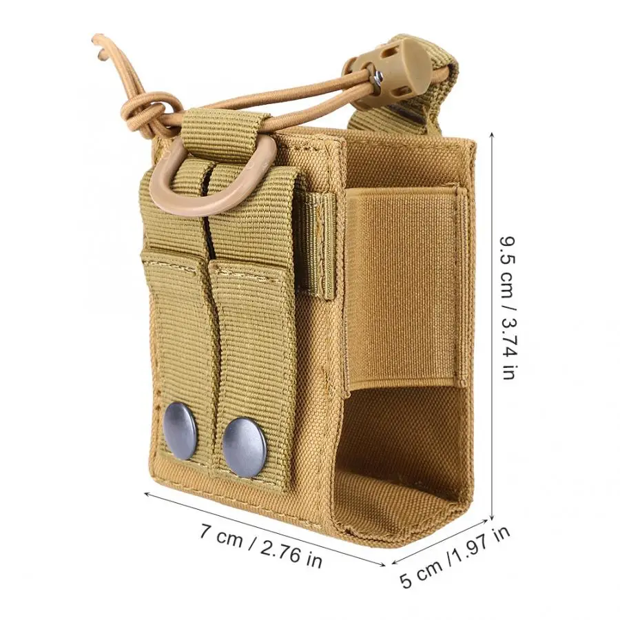 Портативный водонепроницаемый для военной рации сумка чехол радио держатель