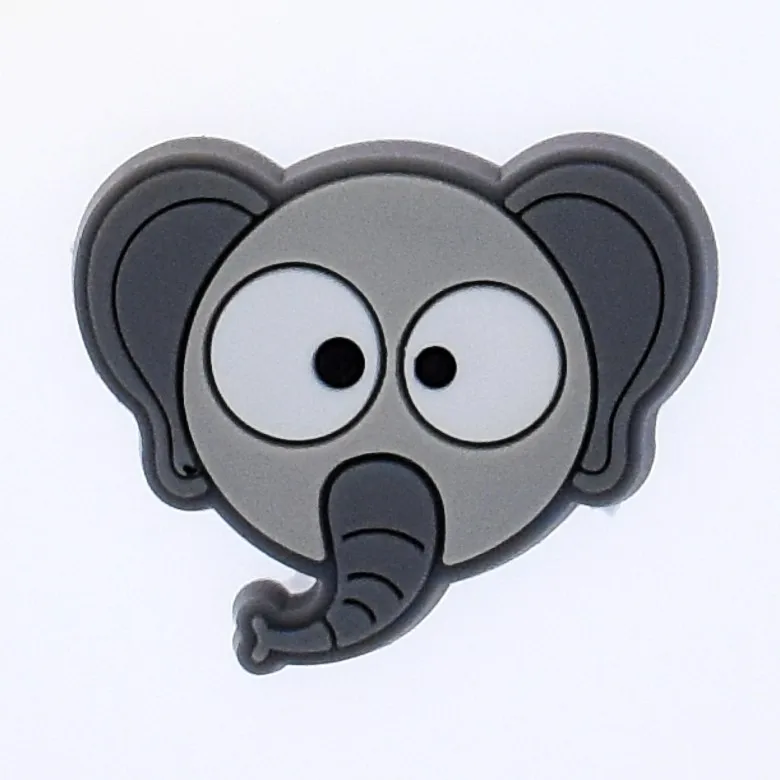 10 шт. ПВХ Мультяшные животные обувь очаровательные аксессуары для обуви