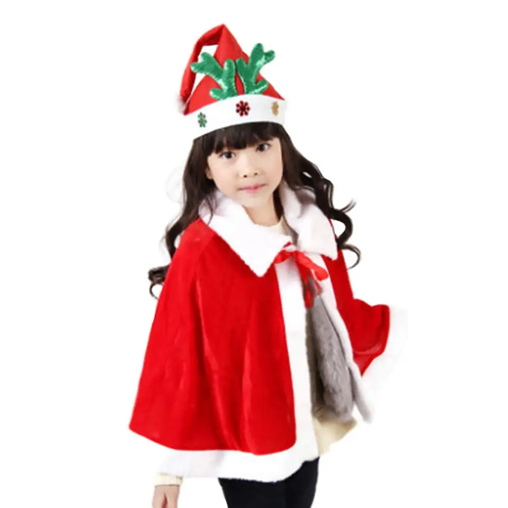 Рождественский костюм для косплея одежда малышей детей Рождественская
