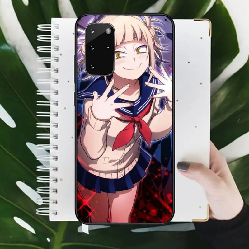 

My Hero Toga Himiko anime Phone Case For Samsung galaxy S 9 10 20 A 10 21 30 31 40 50 51 71 s note 20 j 4 2018 plus