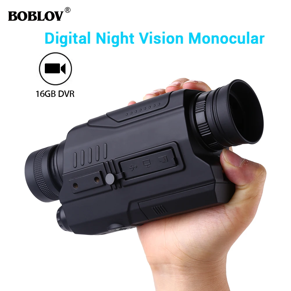 

Night Vision Portable Monocular 5x32 Infrared Digital Scope Telescope Security Camera For Outdoor Hunting 16GB DVR Device