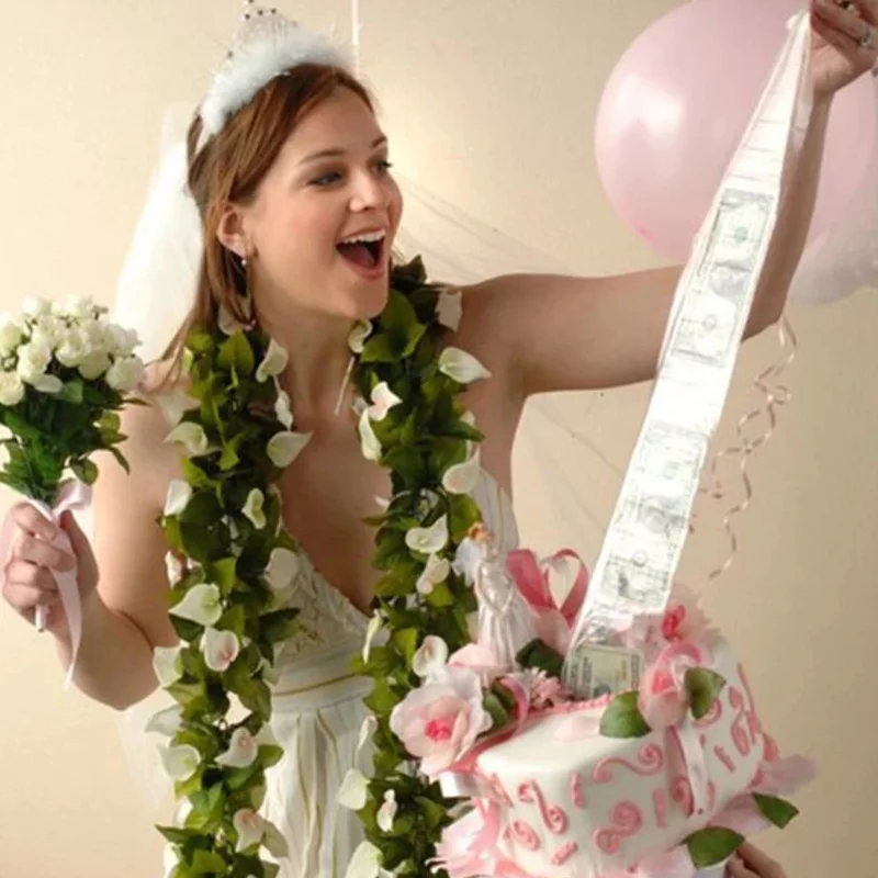 

NEW Cake ATM Happy Birthday Cake Topper Money Box Funny Pulling Making Mold