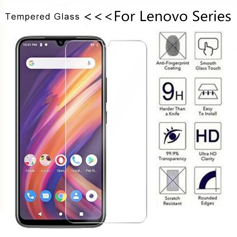 

9H HD Film Tempered Glass for Lenovo Vibe K5 Note Plus X2 Safety Glass Screen Protector for Lenovo Z6 Youth Z5s Z5 Pro