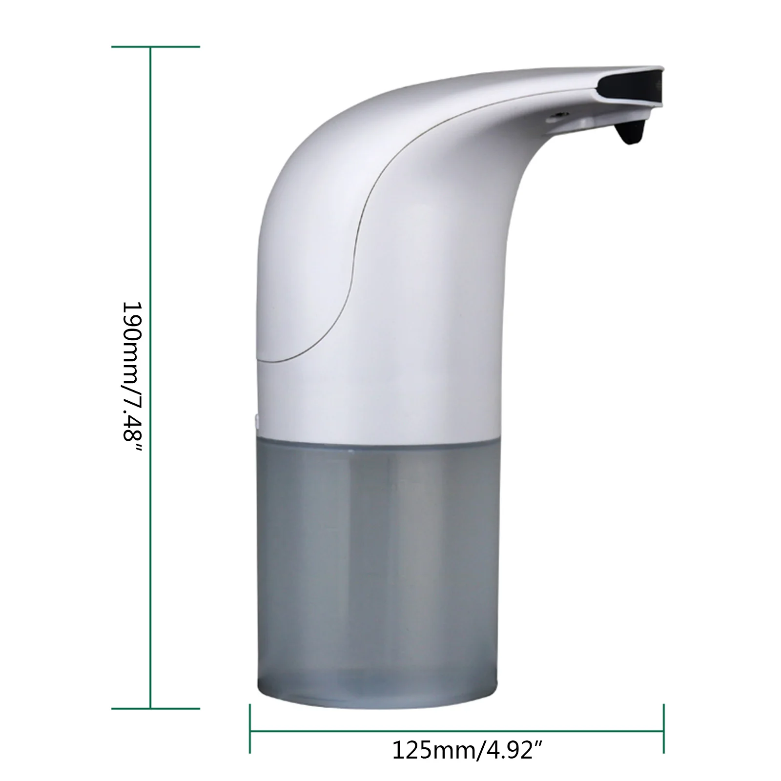

350ml Automatic Foam Liquid Soap Dispenser Smart Sensor Intelligent Induction Touchless Hand Sanitizer
