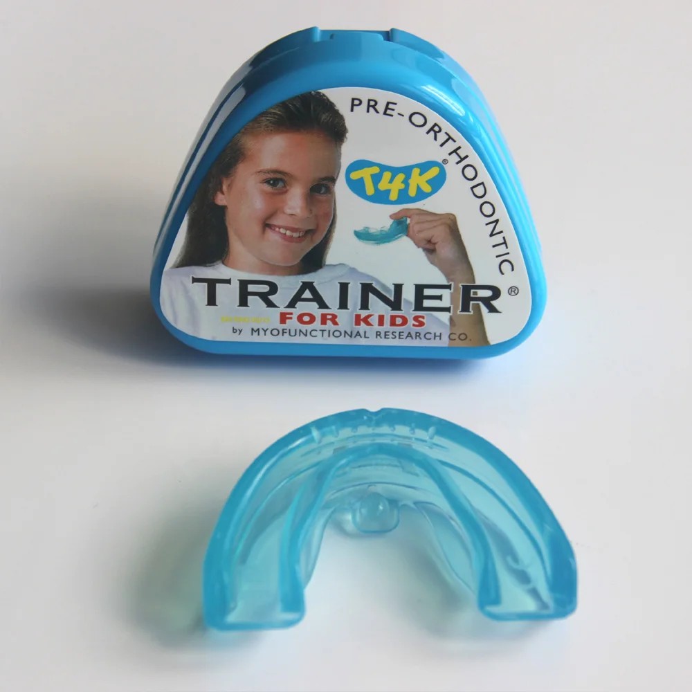 Прибор для тренировки зубов T4K синий/Тренировочный аппарат Myobrace