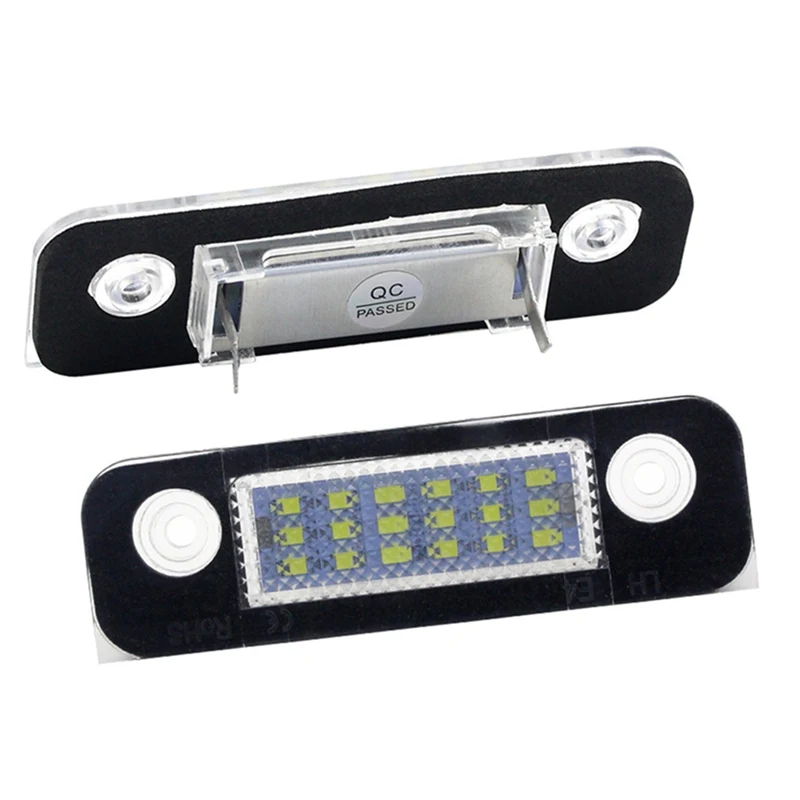 2 шт. нет ошибок светодиодный автомобиля номерной знак светильник 1332916 для Ford Fiesta