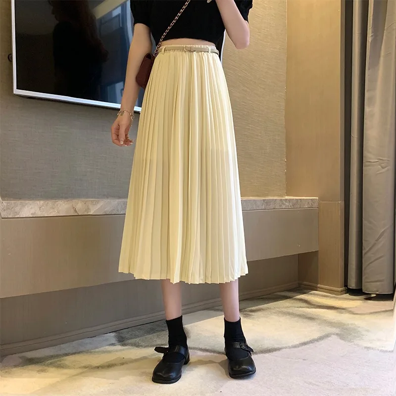 

Дешевая оптовая продажа 2021 Весна Лето Осень Новая мода Повседневная пикантная женская юбка женская офисная юбка средней длины длинная юбка...