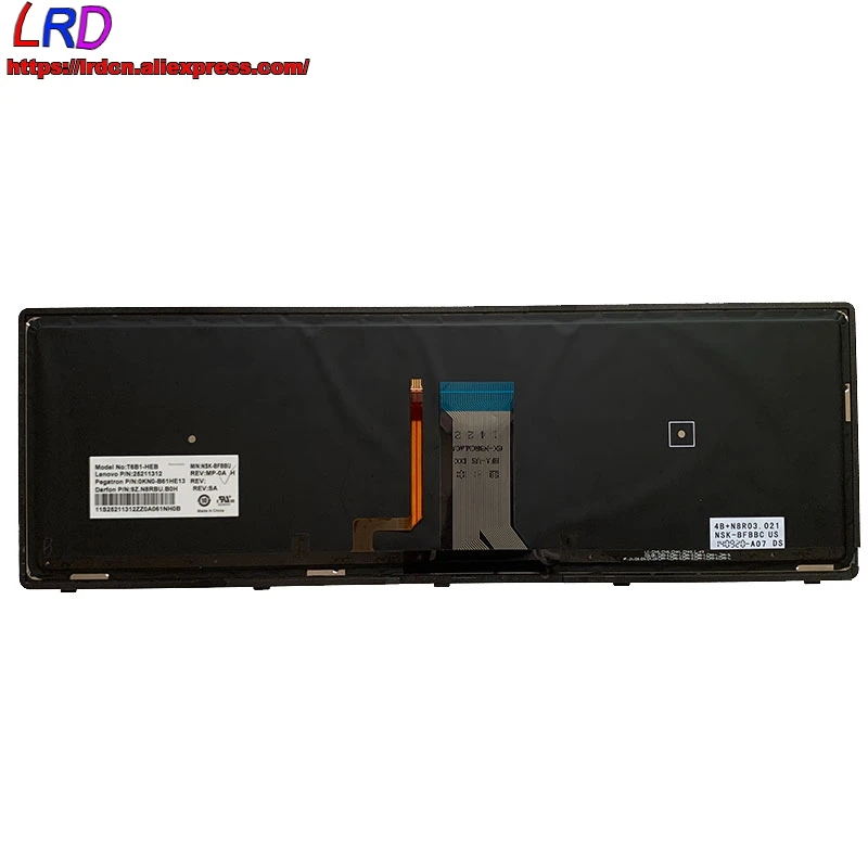

New Original Hebrew Israel Backlit Keyboard for Lenovo Z710 U510 Laptop 25211312 25211343 25211374