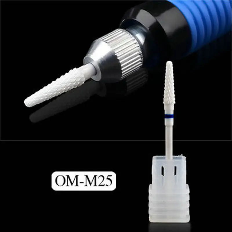 

3"32Nail Carbide ceramic nail drill bits milling cutter for electric drill manicure machine accessory remove gel varnish cuticle