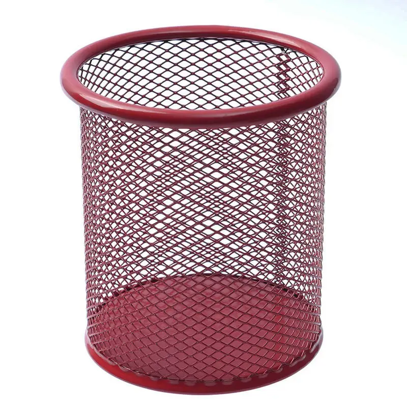 1 шт. Модные металлические настольные корзины для хранения полый дизайн всякое нижнее белье органайзер