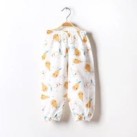 baby pants children trousers for boys girls little toddlers kids summer linen cotton pants long full trousers anti mosquito soft