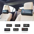 1 шт. автомобильные подушки на шею и подголовник из углеродного волокна с логотипом CUPRA, защита головы, товар для чехла на сиденье Ibiza Leon 5F 6J Cupr