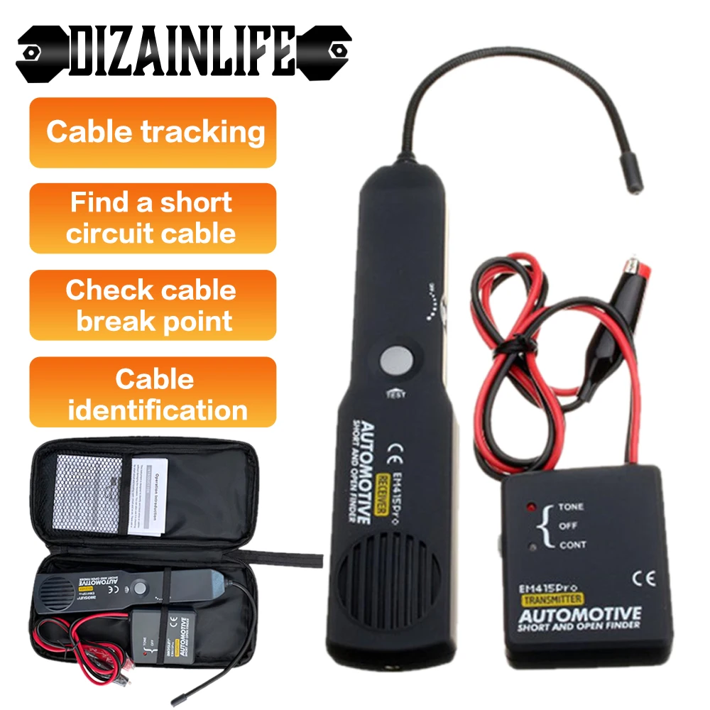 Em415pro автомобильный тестер цепи автомобиля сканер диагностический инструмент
