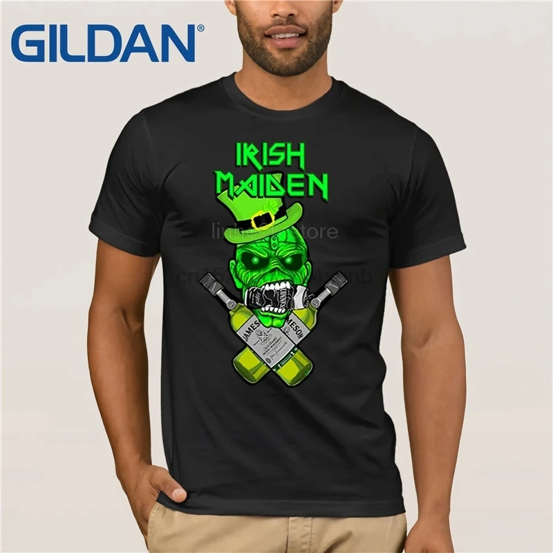 Футболка на День Святого Патрика Irish Maiden Drunk|Мужские футболки| |