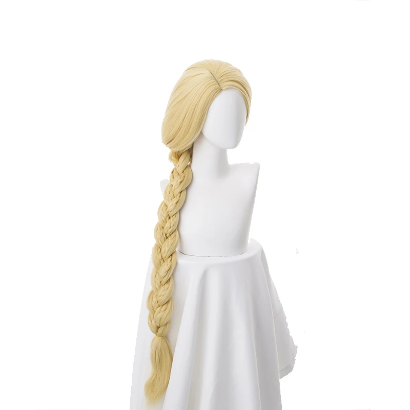 Парик для косплея из супердлинных светлых волос 120 см | Тематическая одежда и