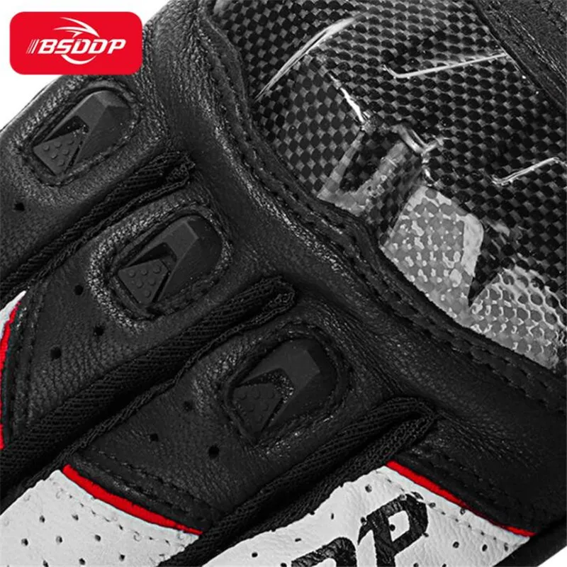 Кожаные Мотоциклетные Перчатки Guantes водонепроницаемые дышащие митенки для езды