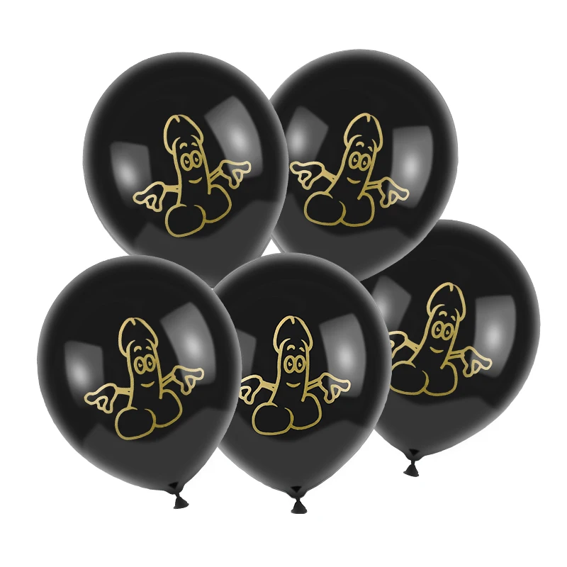 10 шт. латексные воздушные шары в виде пениса для мальчишника|Украшения своими