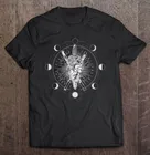 Футболка с изображением Луны фаз ножи сердца-черный ремесло Алхимия Таро подарок аниме футболка Watchworthy мужские брендовые футболки Одежда для спортзала