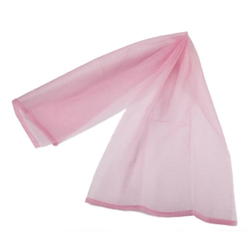 Сетчатое полотенце для чистки тела нейлон пилинга ванны и душа чистящее щетки