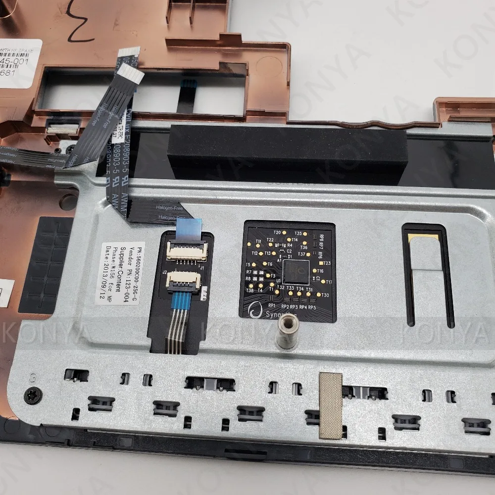 Чехол для hp EliteBook 8560 Вт 8570 Вт, Упор для рук, Touc hp ad, отпечаток пальца 652652-001 690645-001