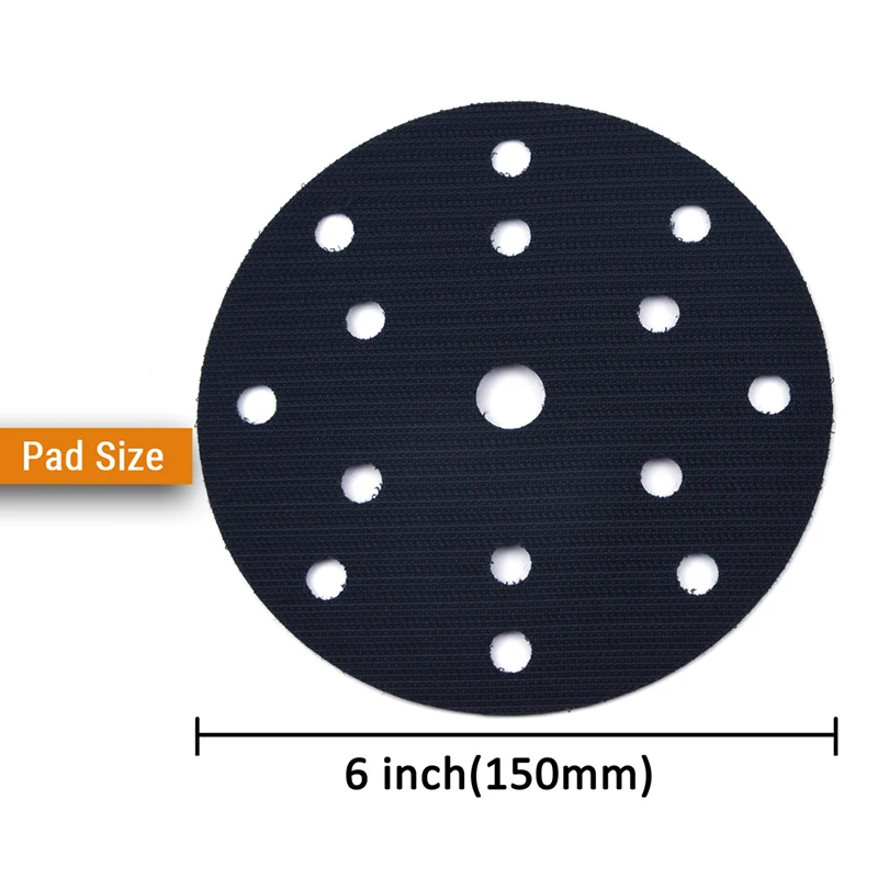 

6\" 150mm Interface Pad Hook Loop Sanding Polishing Disc Backing Pads Cushion NEW