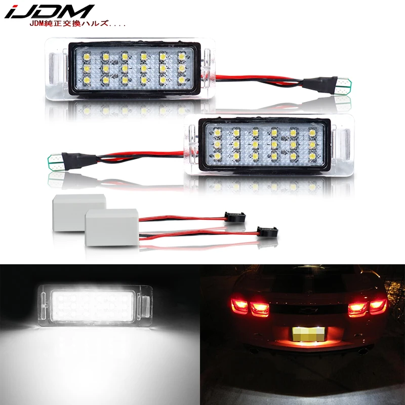 IJDM OEM-Fit полный светодиодный ксеноновый белый Can-bus без ошибок для Chevrolet Camaro Corvette SS