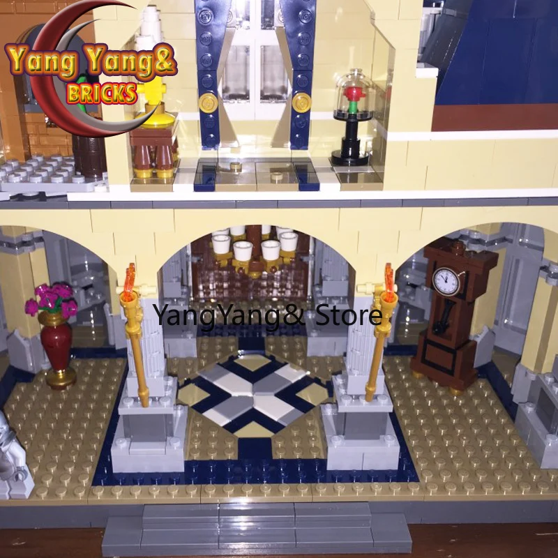 

In Stock Cinderella Princess Castle Compatible with Building Block 4000+Pcs Education Kits Blocks Bricks toy
