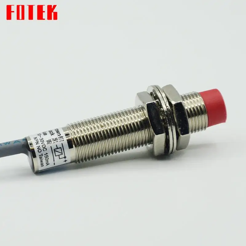 

2pcs new original FOTEK PM12-04N three-wire DC proximity switch NPN normally open 10-30VDC