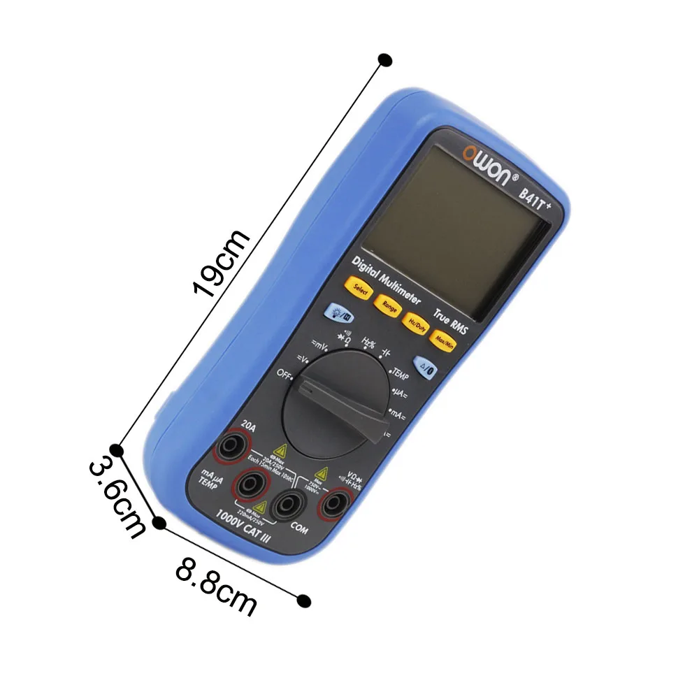 OWON B41T+ 4 1/2 цифр мультиметр с истинными RMS Bluetooth офлайн записи данных