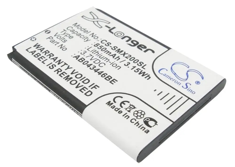 Аккумулятор для SAMSUNG GH S501i SGH T339 X150 X158 X160 X168 X180 X200 X208 X210 X300 X308|battery for samsung|battery forbatteries