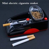 1pc new electric easy automatic cigarette rolling machine tobacco injector maker roller automatic tobacco machine eu plug